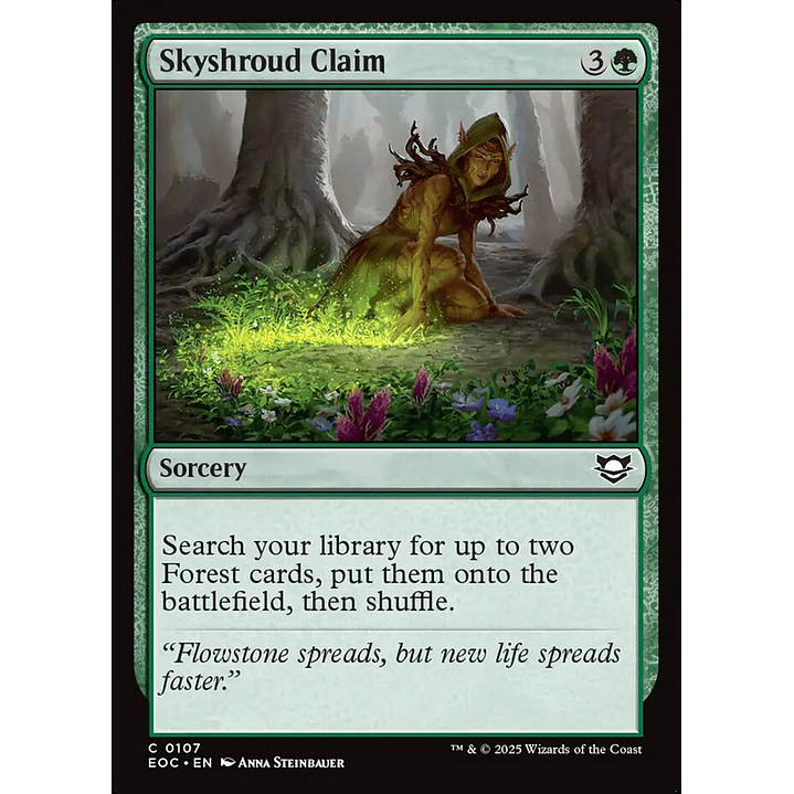 Skyshroud Claim | Inglés | NM | EOC 1