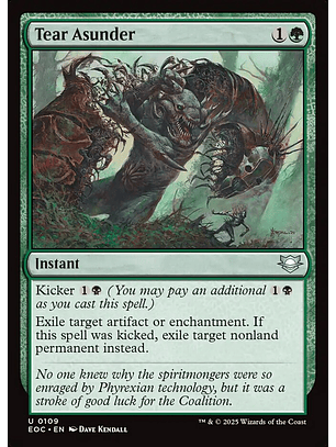 Tear Asunder | Inglés | NM | EOC