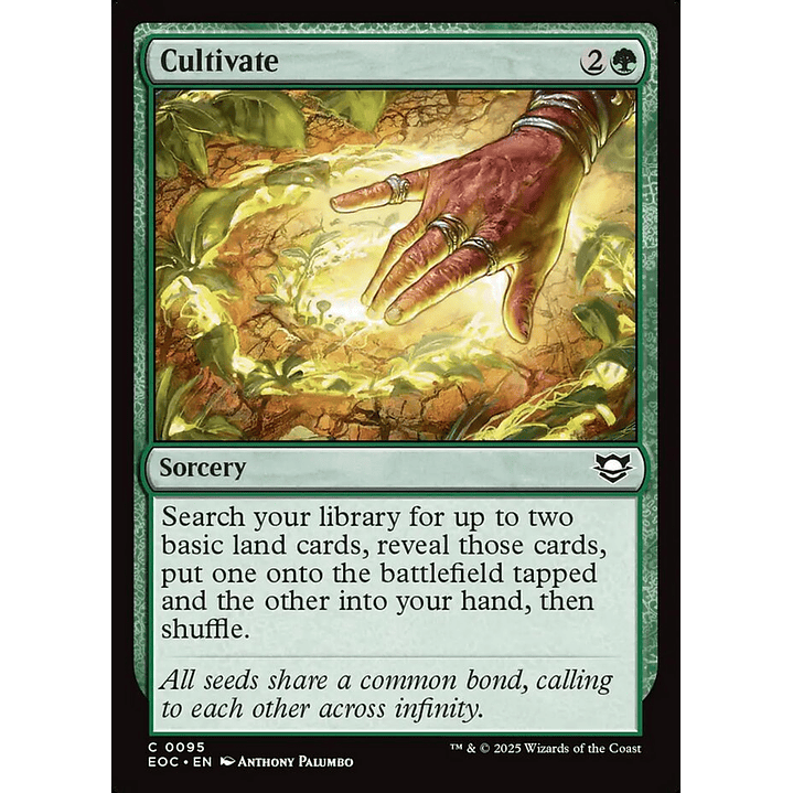 Cultivate | Inglés | NM | EOC 1