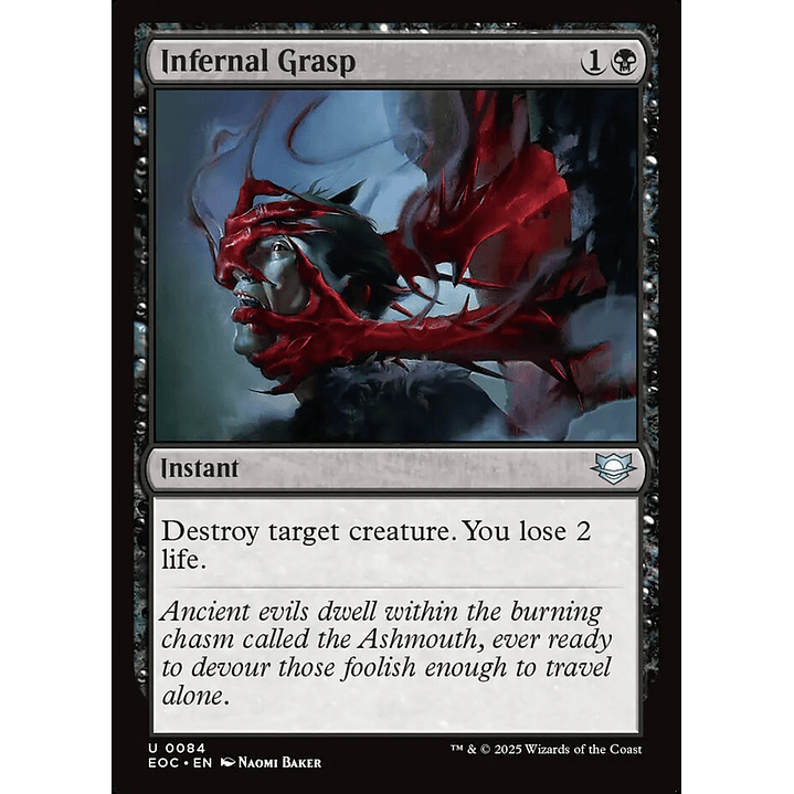Infernal Grasp | Inglés | NM | EOC 1