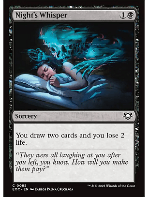 Night's Whisper | Inglés | NM | EOC