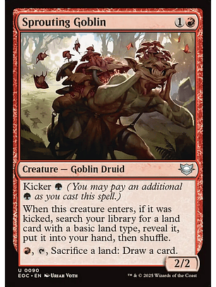 Sprouting Goblin | Inglés | NM | EOC
