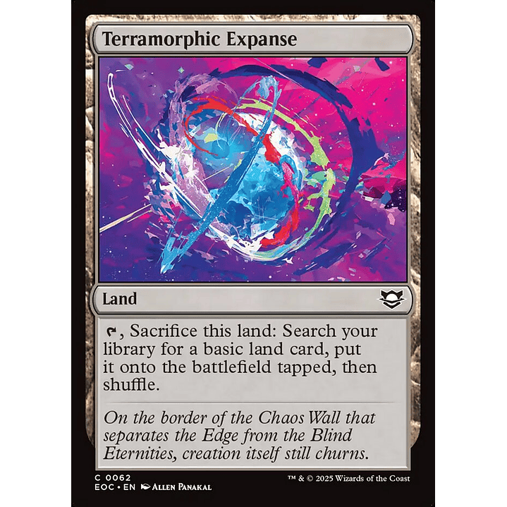 Terramorphic Expanse | Inglés | NM | EOC 1