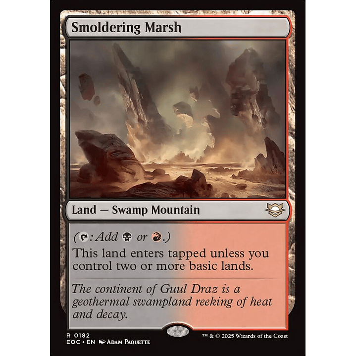Smoldering Marsh | Inglés | NM | EOC 1