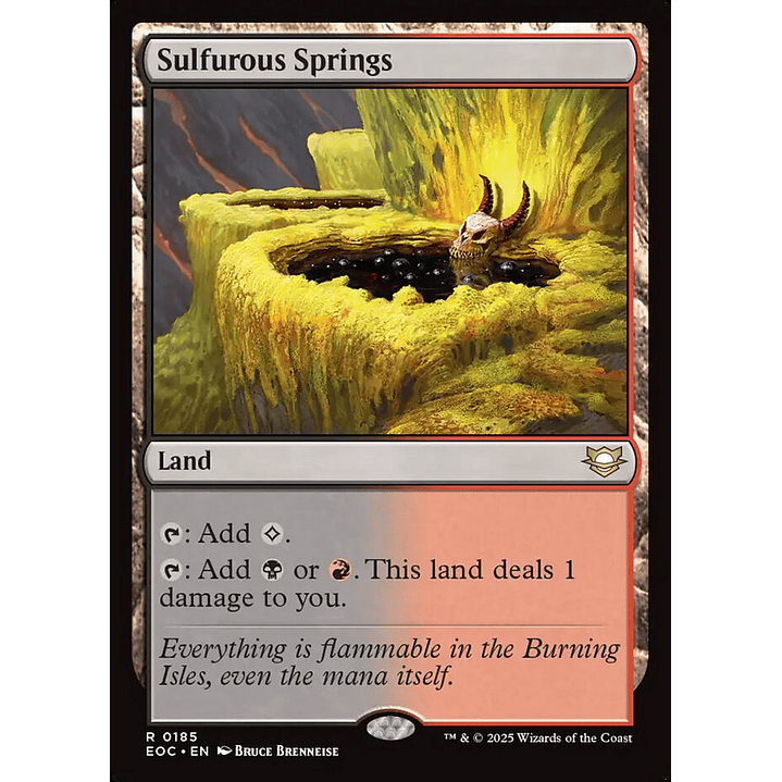 Sulfurous Springs | Inglés | NM | EOC 1
