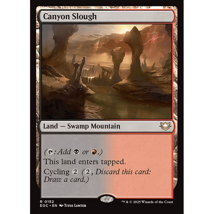 Canyon Slough | Inglés | NM | EOC 1