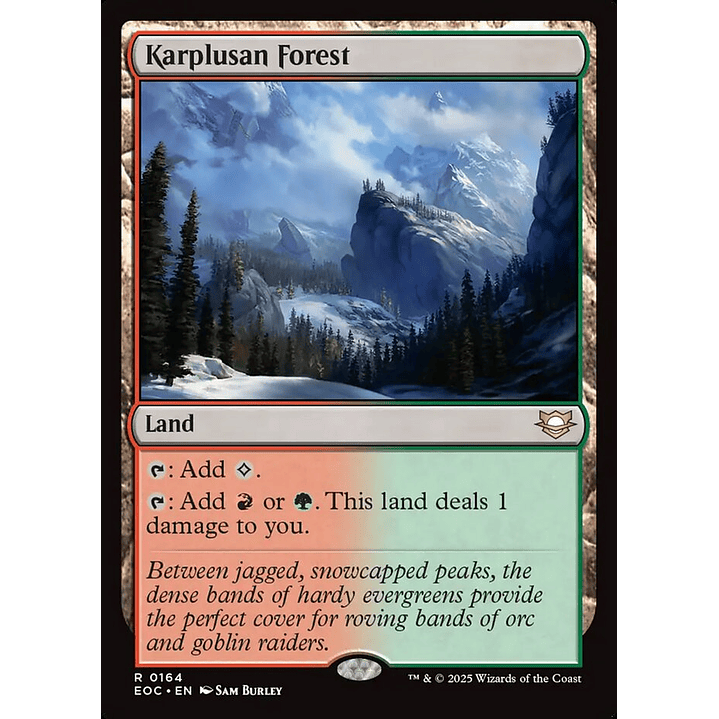 Karplusan Forest | Inglés | NM | EOC 1