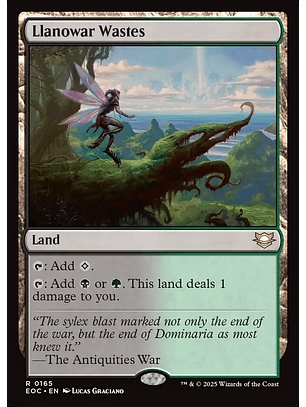 Llanowar Wastes | Inglés | NM | EOC