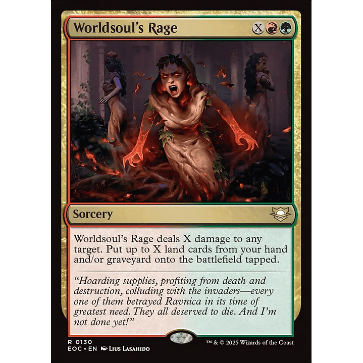 Worldsoul's Rage | Inglés | NM | EOC 1