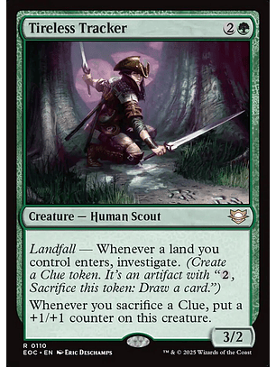 Tireless Tracker | Inglés | NM | EOC