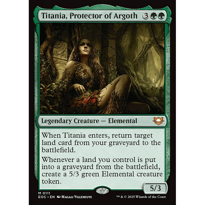 Titania, Protector of Argoth | Inglés | NM | EOC 1