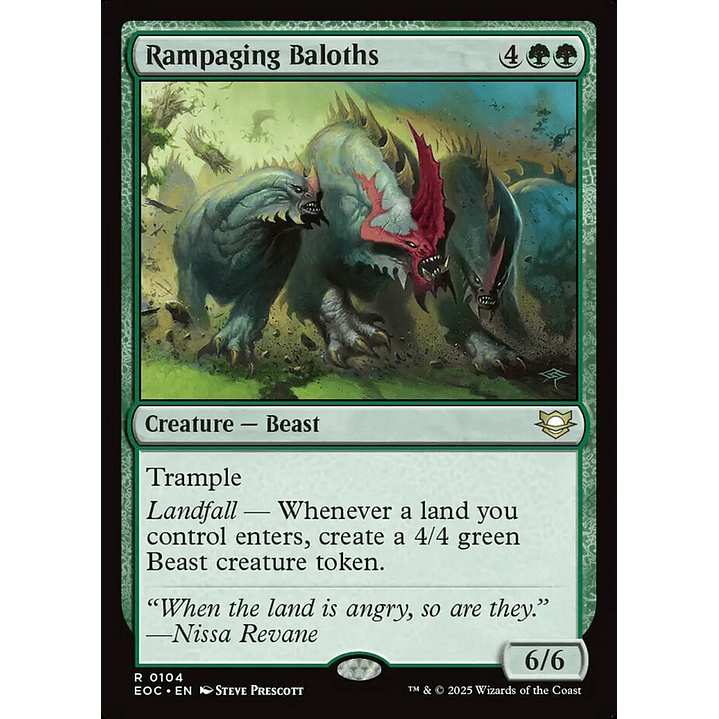 Rampaging Baloths | Inglés | NM | EOC 1