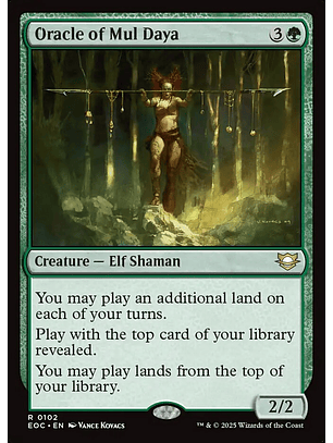 Oracle of Mul Daya | Inglés | NM | EOC