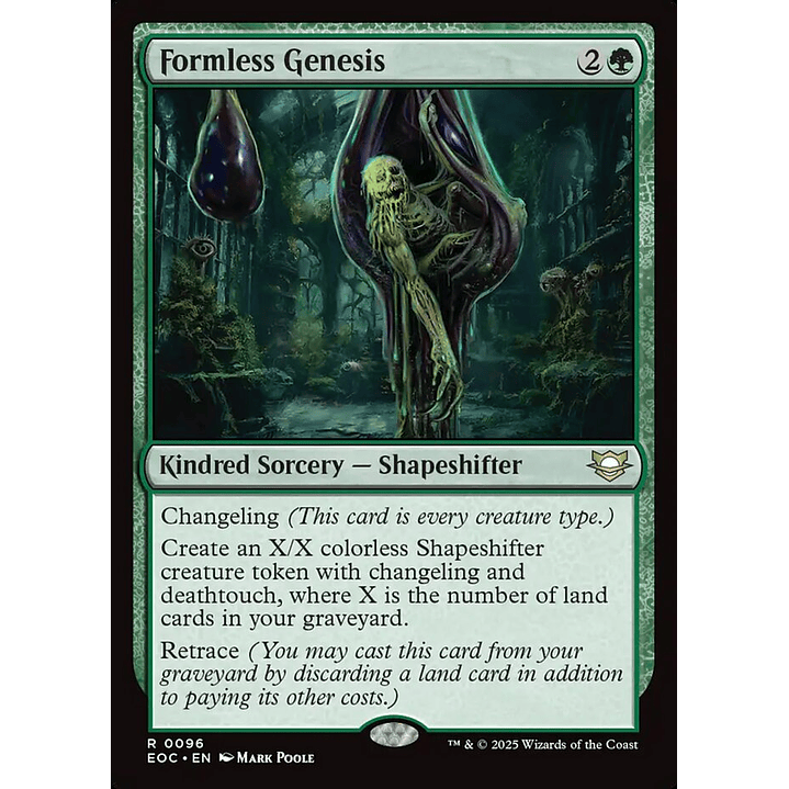 Formless Genesis | Inglés | NM | EOC 1