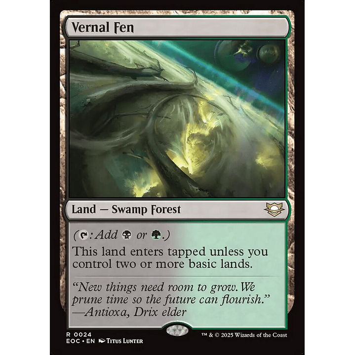 Vernal Fen | Inglés | NM | EOC 1