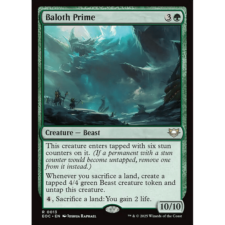 Baloth Prime | Inglés | NM | EOC 1