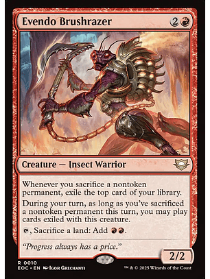 Evendo Brushrazer | Inglés | NM | EOC