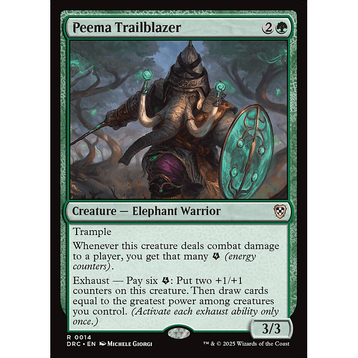 Peema Trailblazer | Inglés | NM | DRC 1