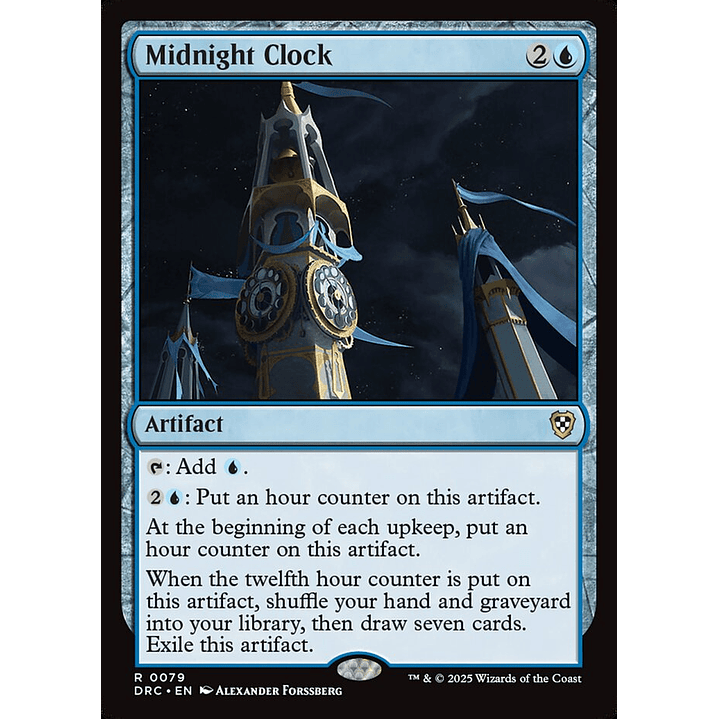 Midnight Clock | Inglés | NM | DRC 1