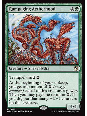 Rampaging Aetherhood | Inglés | NM | DRC
