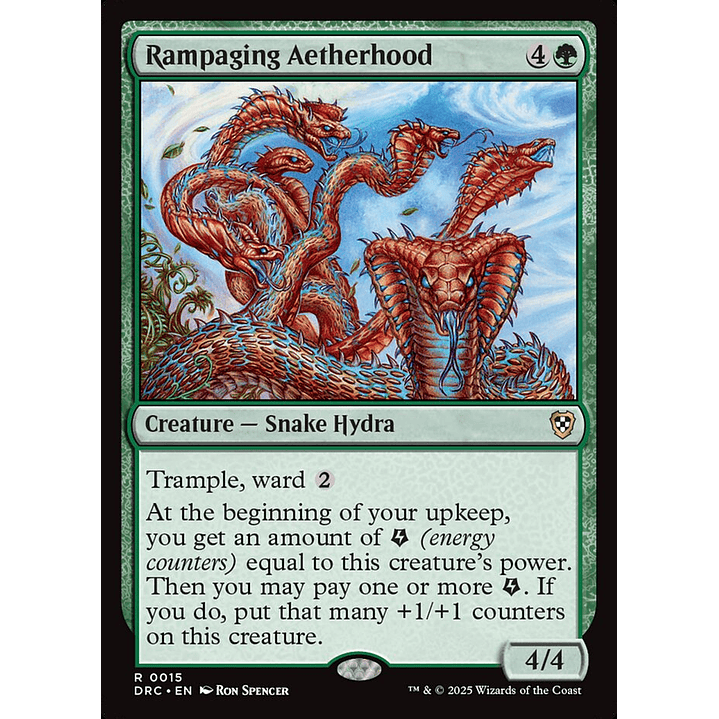 Rampaging Aetherhood | Inglés | NM | DRC 1