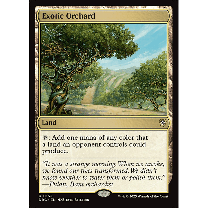 Exotic Orchard | Inglés | NM | DRC 1
