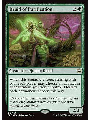 Druid of Purification | Inglés | NM | DRC