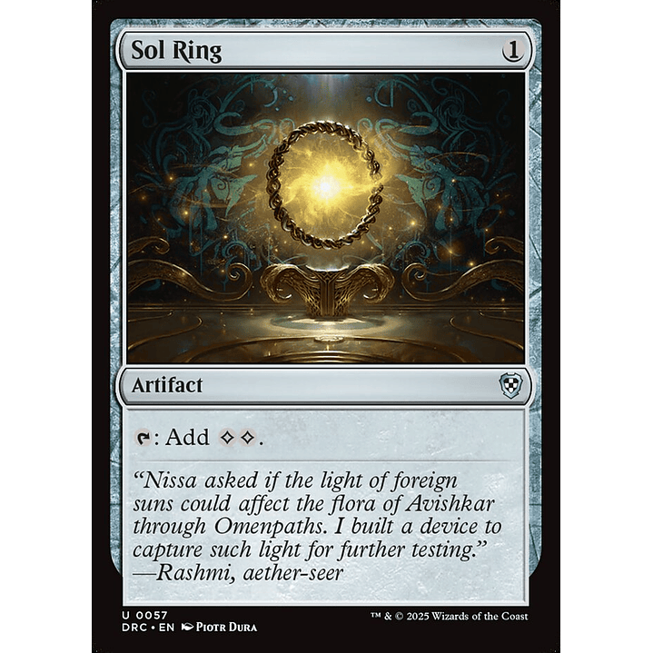 Sol Ring | Inglés | NM | DRC 1