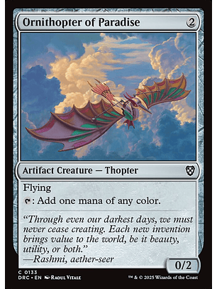 Ornithopter of Paradise | Inglés | NM | DRC