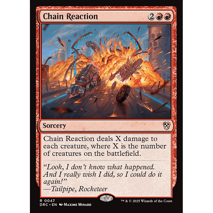Chain Reaction | Inglés | NM | DRC 1