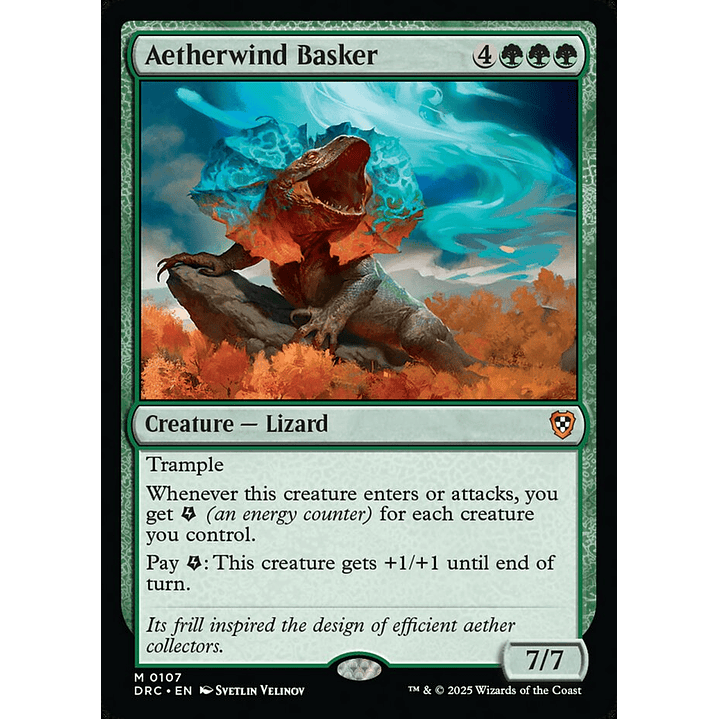 Aetherwind Basker | Inglés | NM | DRC 1