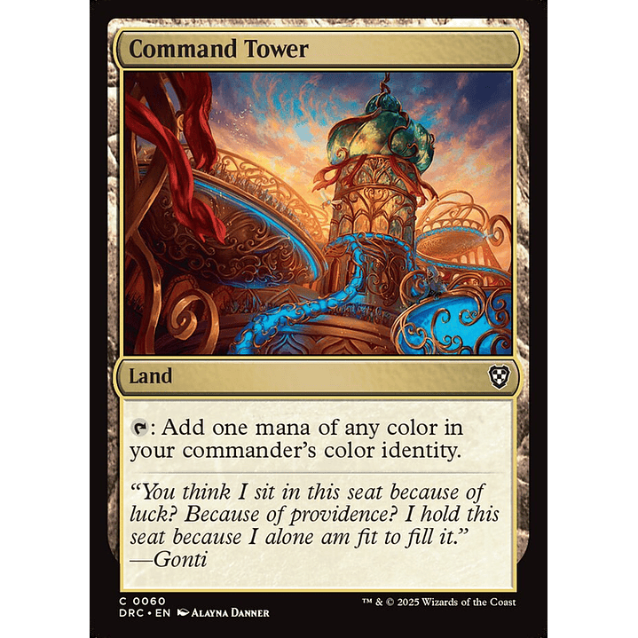 Command Tower | Inglés | NM | DRC 1