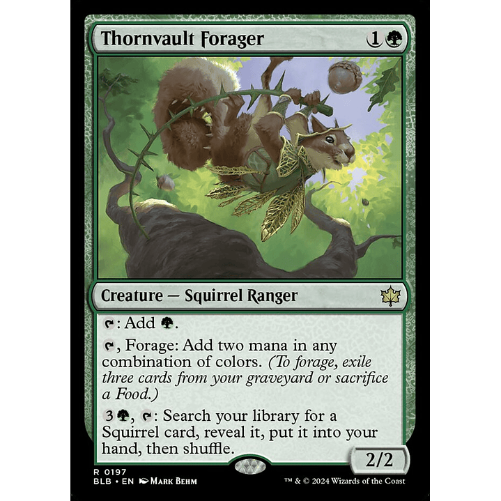 Thornvault Forager | Inglés | NM | BLB 1
