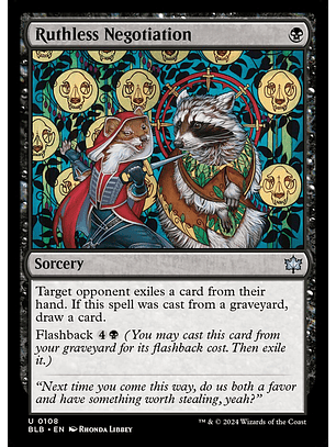 Ruthless Negotiation | Inglés | NM | BLB