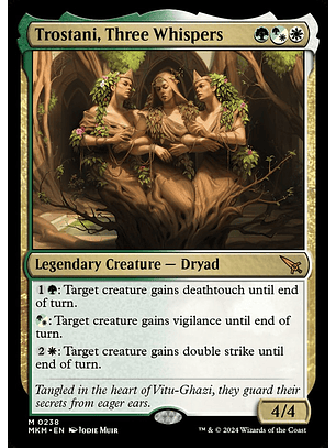Trostani, Three Whispers | Inglés | NM | MKM