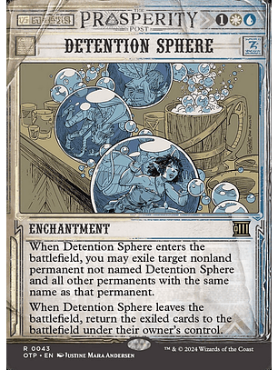 Detention Sphere (Showcase) | Español | NM | OTP