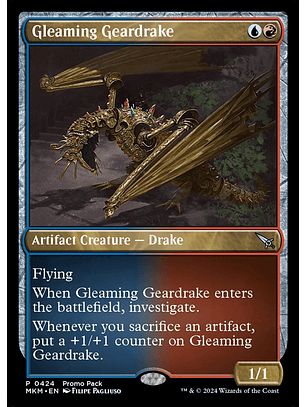 Gleaming Geardrake | Español | NM | MKM