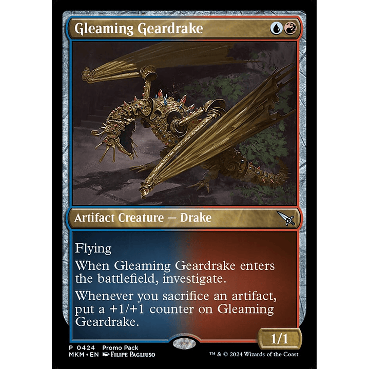 Gleaming Geardrake | Español | NM | MKM 1