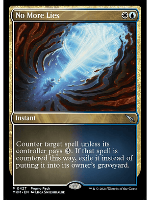 No More Lies | Español | NM | MKM