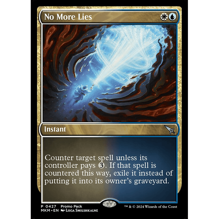 No More Lies | Español | NM | MKM 1