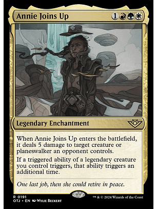 Annie Joins Up | Español | NM | OTJ