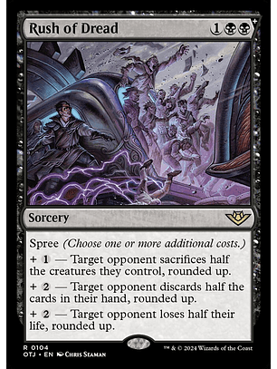 Rush of Dread | Español | NM | OTJ