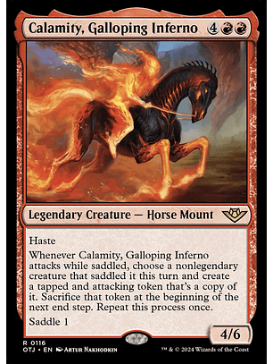 Calamity, Galloping Inferno | Español | NM | OTJ
