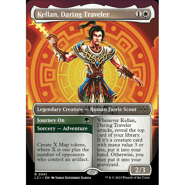 Kellan, Daring Traveler // Journey On (Borderless) | Español | NM | LCI 1