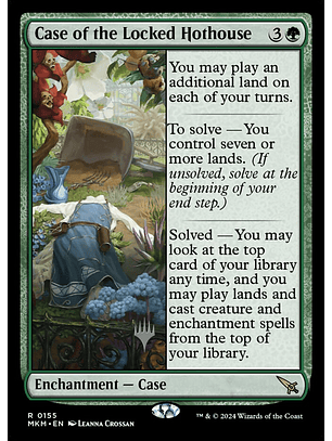 Case of the Locked Hothouse | Español | NM | PMKM
