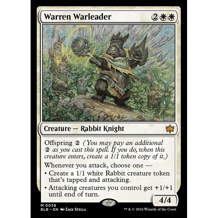 Warren Warleader | Inglés | NM | BLB 1
