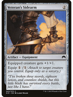 Veteran's Sidearm | Español | NM | ORI