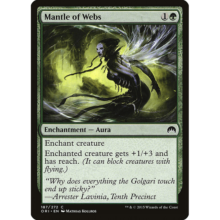Mantle of Webs | Español | NM | ORI 1