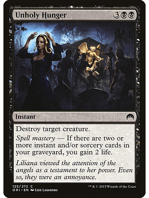 Unholy Hunger | Español | NM | ORI