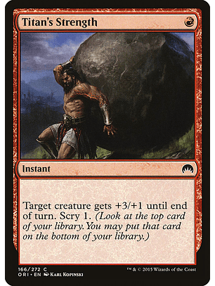 Titan's Strength | Español | NM | ORI